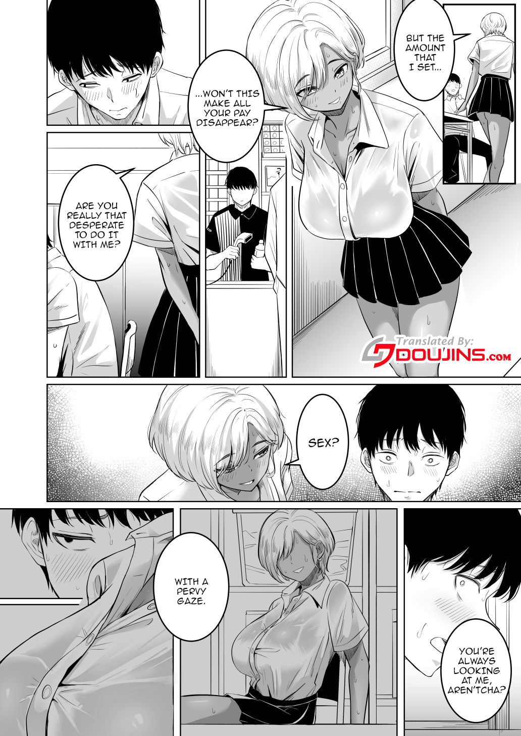 Hentai Manga Comic-I Wanna See Senpai's Stuffy, Steamy Place-Read-5